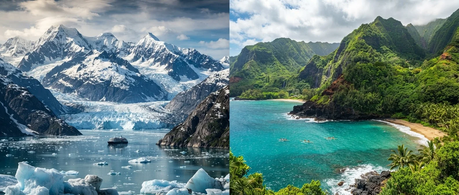 Alaska vs. Hawaii: Choosing Between America's Two Most Distinct Destinations