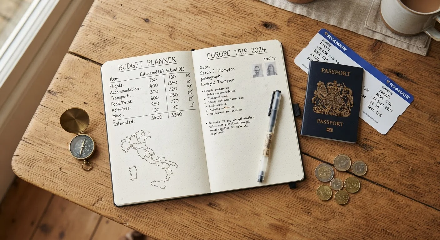 Building a Travel Budget That Actually Holds Up