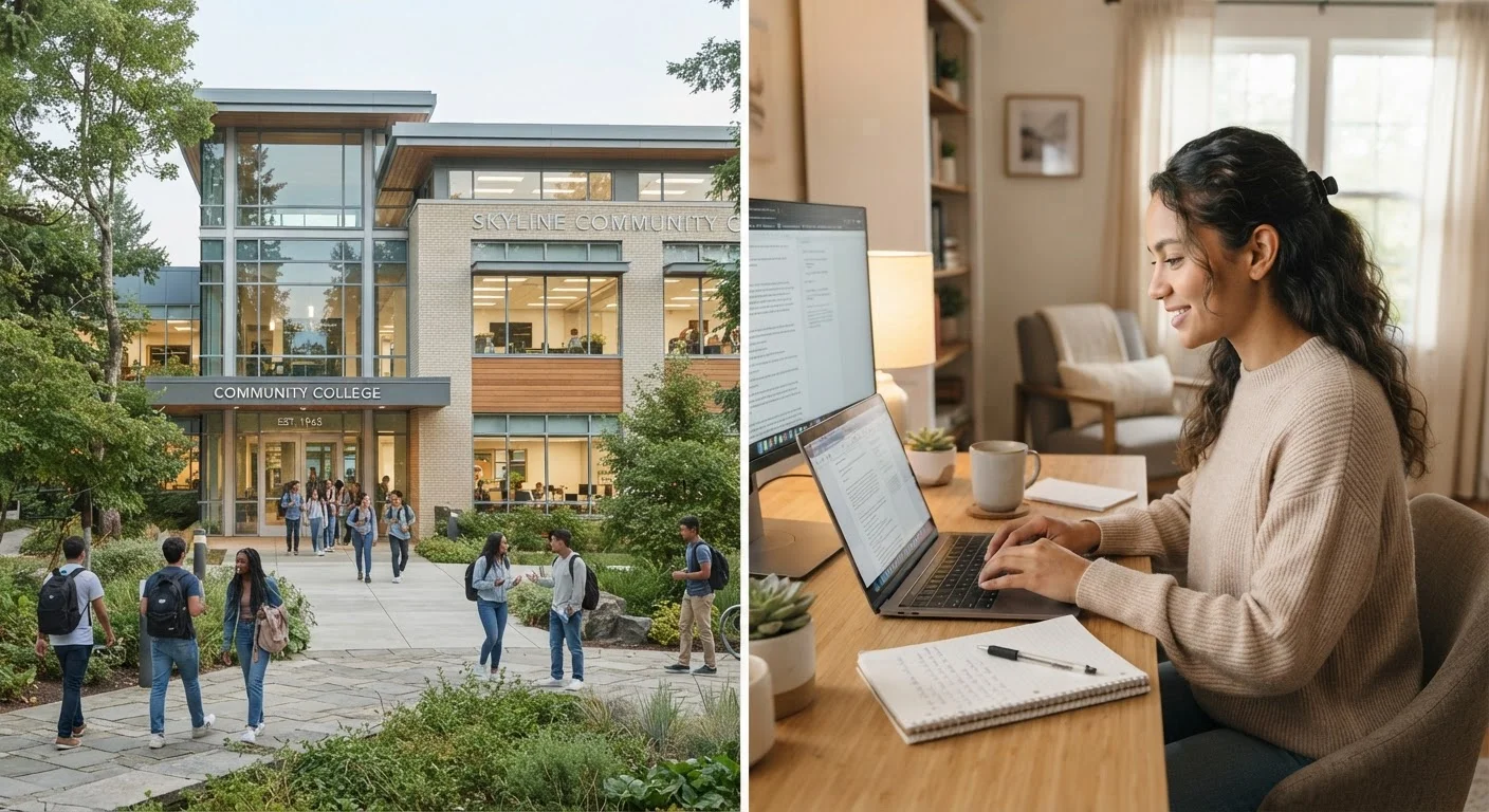 Community Colleges vs. Online Universities: Weighing Two Accessible Paths