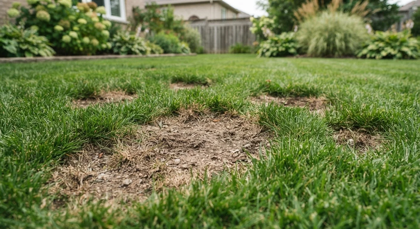 Dealing With Lawn Bare Spots: Causes, Fixes, and Prevention