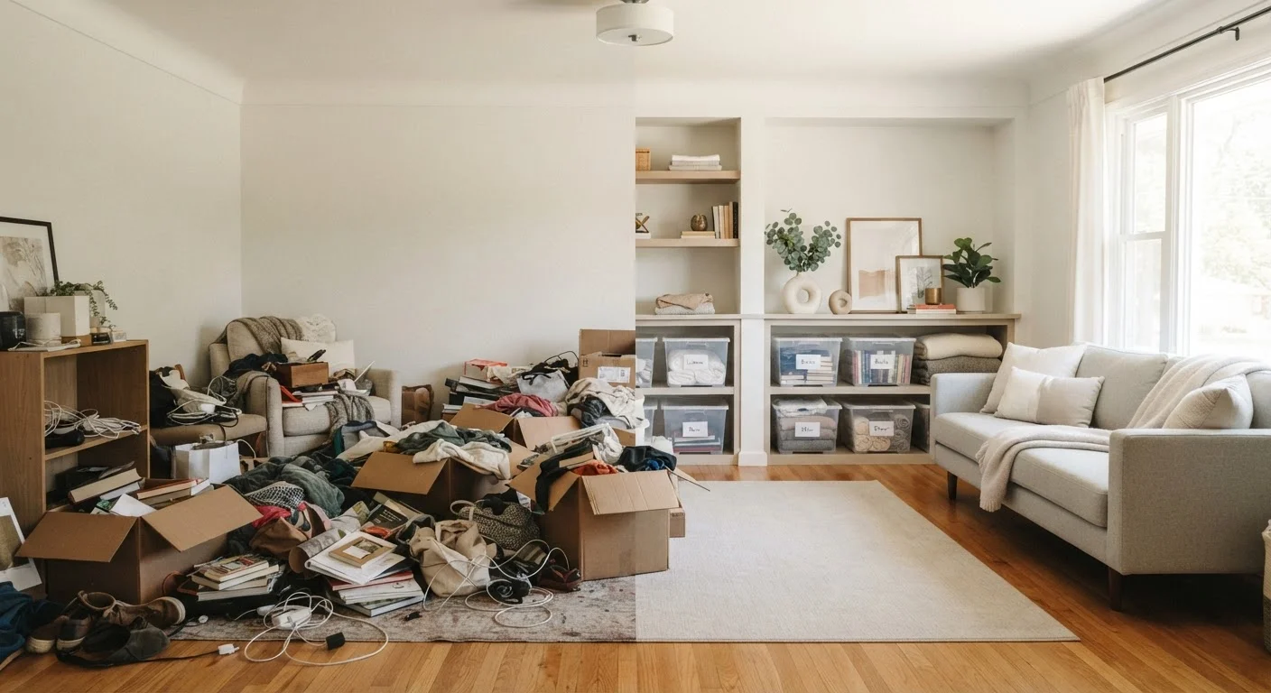 Decluttering Before Organizing: Why the Order Matters