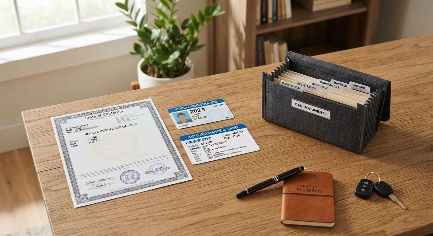 Documents Every Car Owner Should Keep — and Where to Store Them