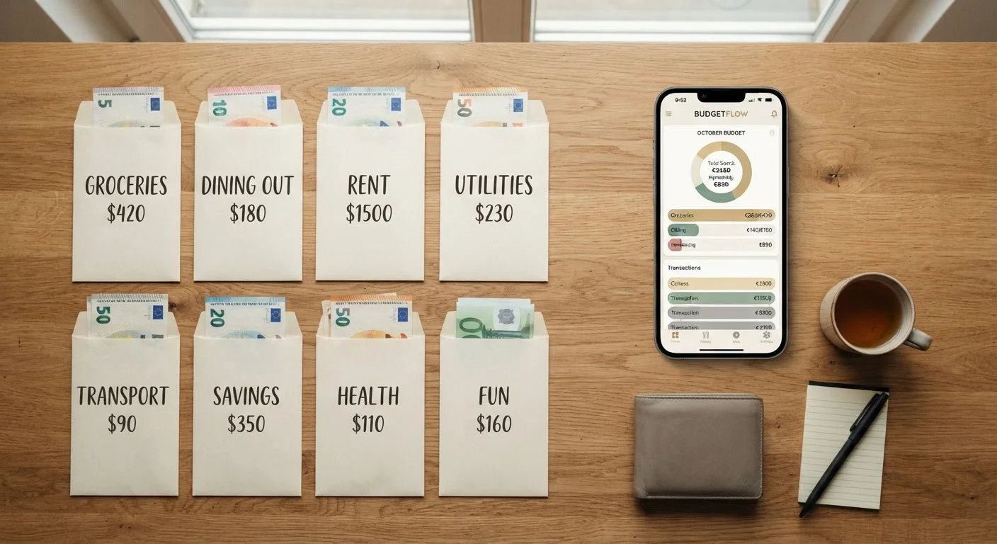 Envelope Budgeting vs. Digital Spending Trackers: Two Philosophies, One Goal