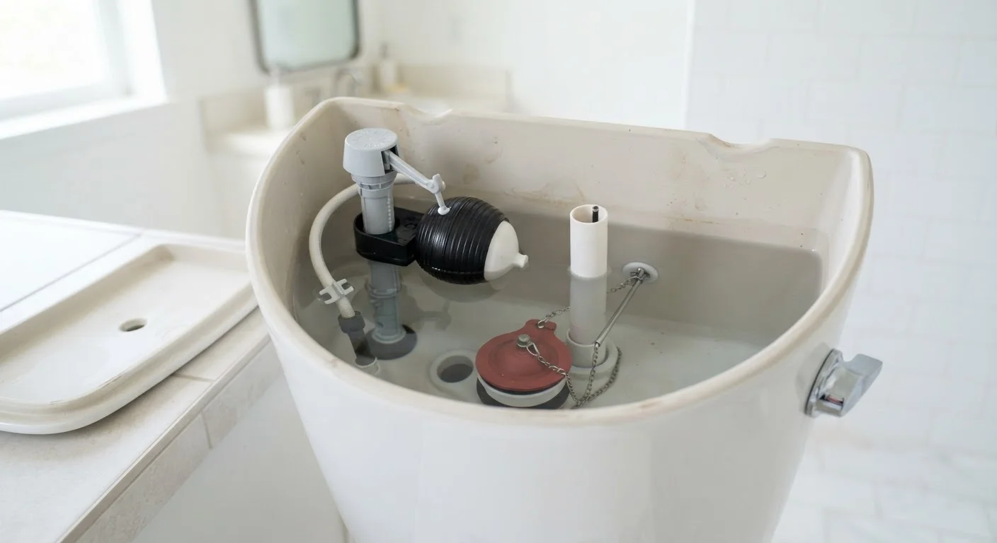 Fixing a Running Toilet: The Parts, the Problem, and the Fix