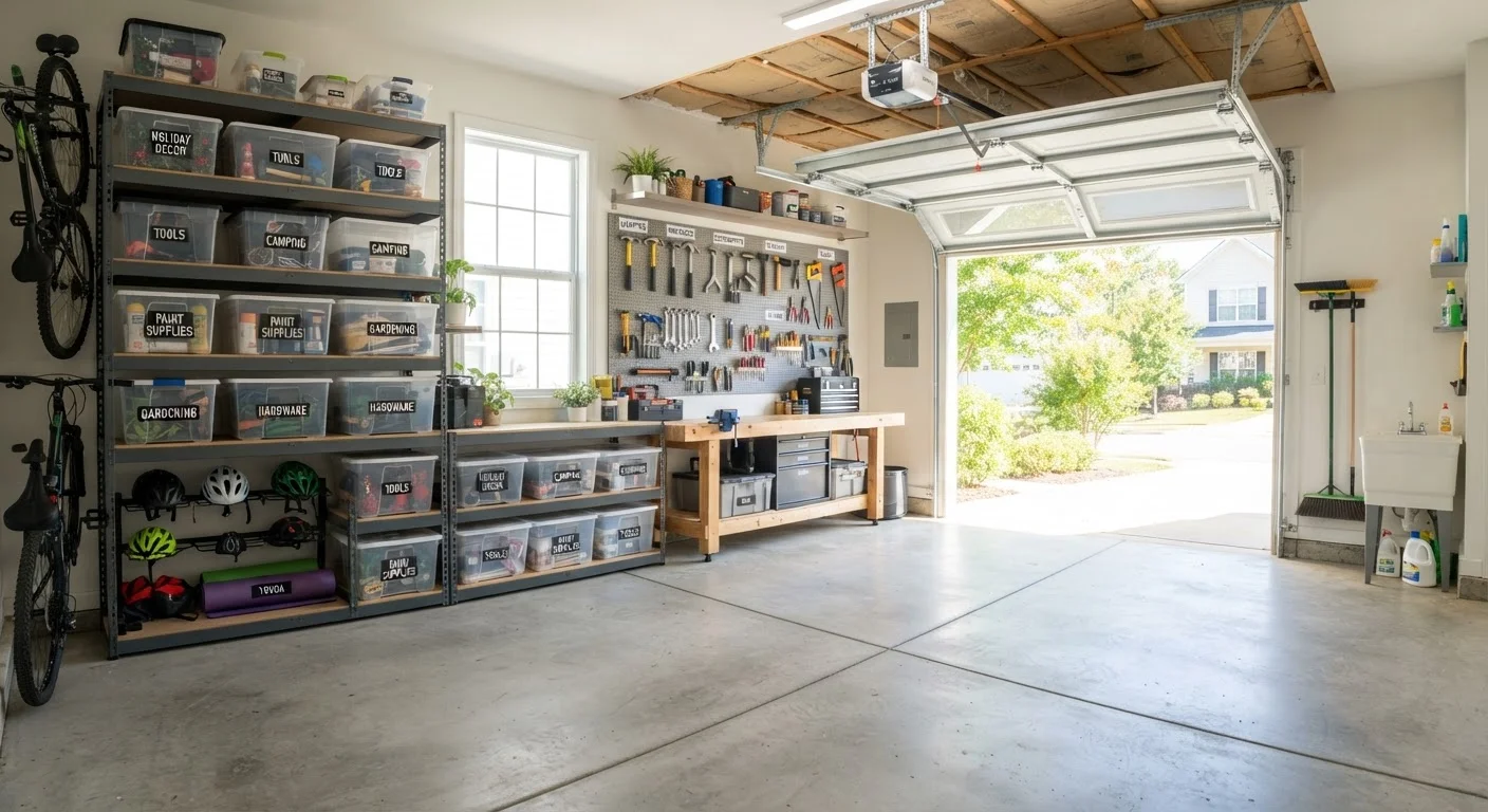 Garage Organization: Turning a Dumping Ground Into a Functional Space