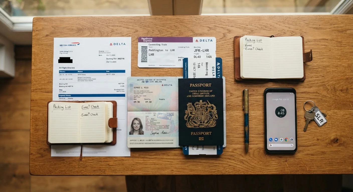 International Travel Prep: The Pre-Departure Checklist