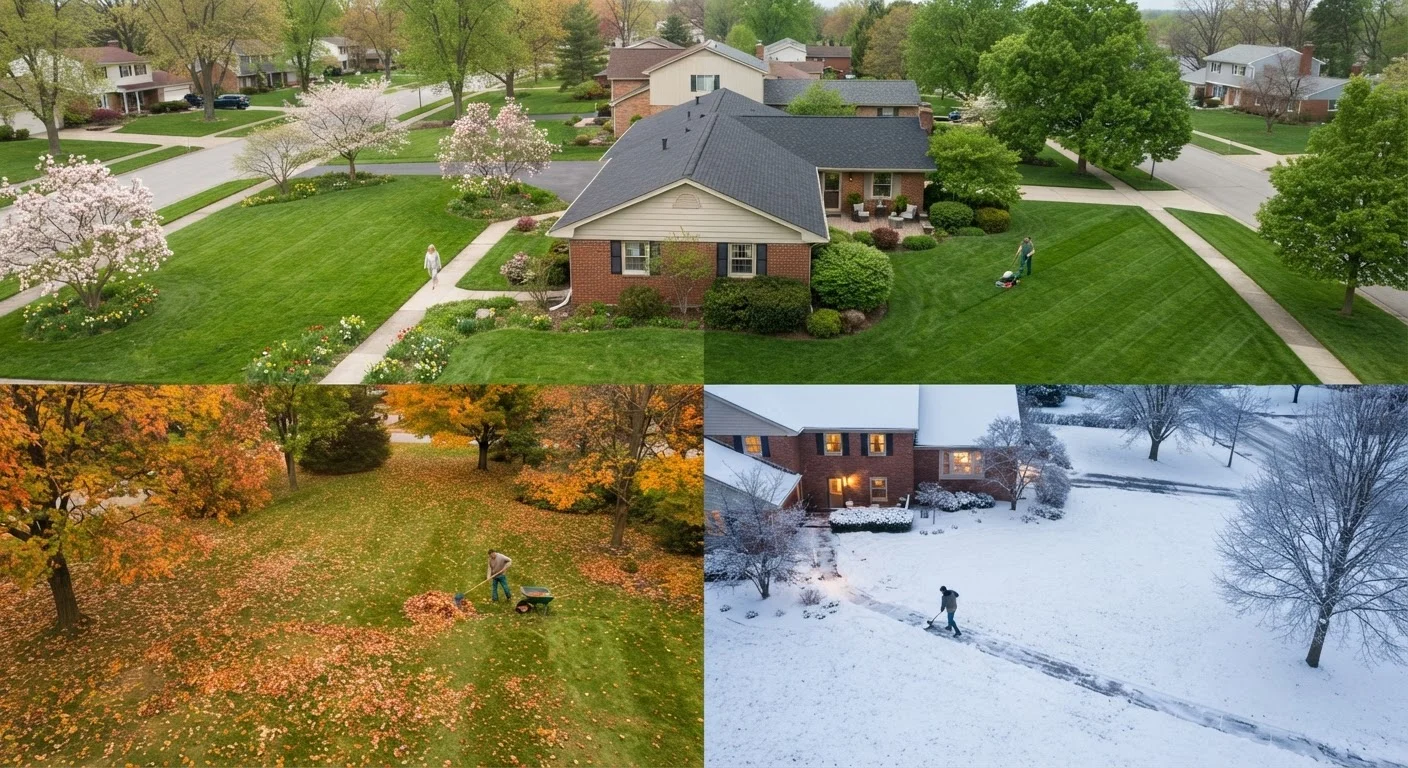 Lawn Care Through the Seasons: A Year-Round Maintenance Guide