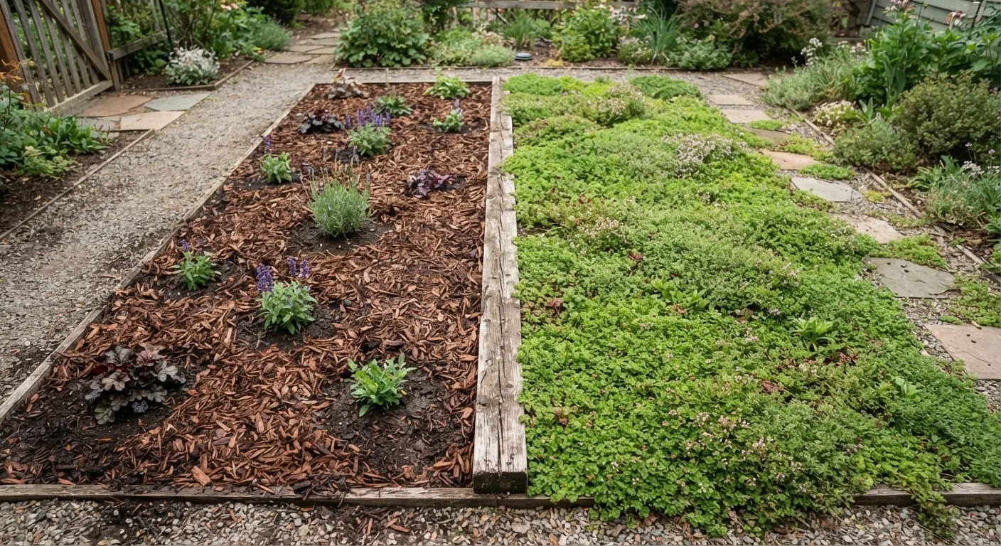 Mulch vs. Ground Cover: Choosing the Right Weed Barrier for Your Garden