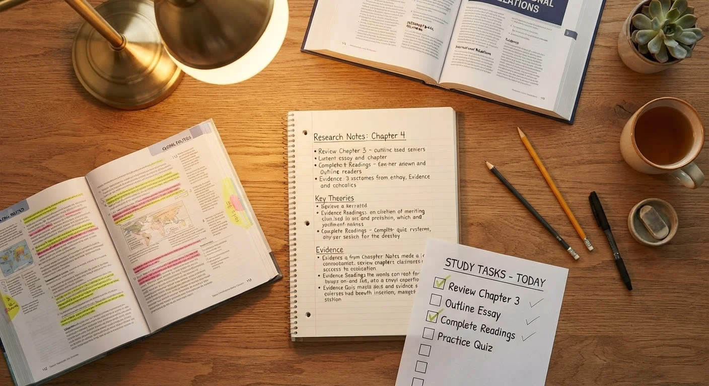 Pre-Exam Preparation Checklist