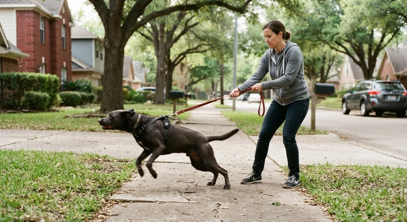 Reactive Dogs on Walks: Signs, Triggers, and Management Strategies