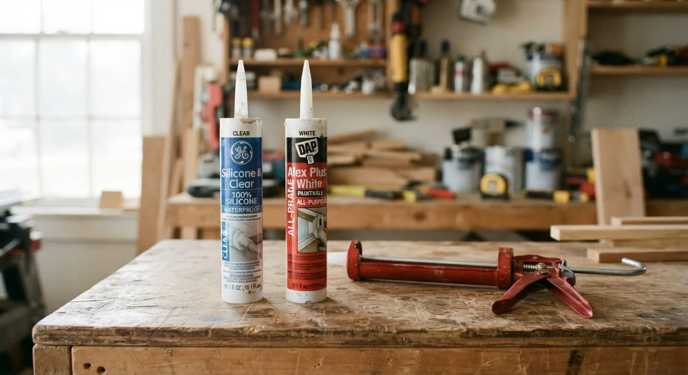 Silicone vs. Latex Caulk: Picking the Right One for the Job