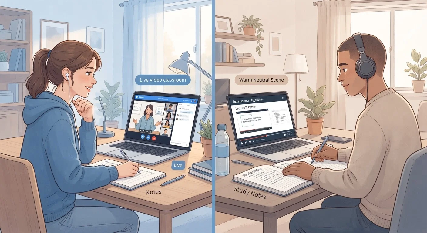Synchronous vs. Asynchronous Learning: Choosing the Format That Fits Your Life