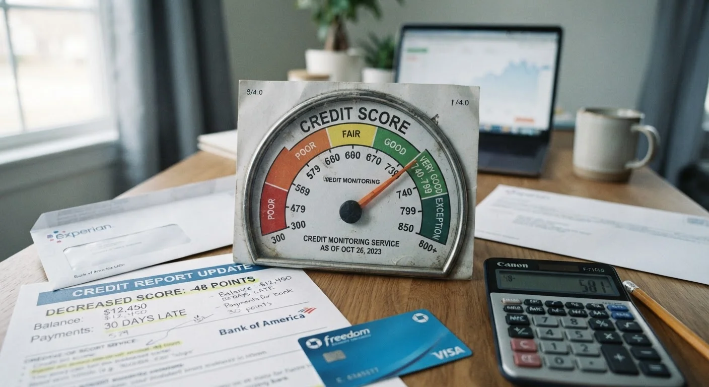 Things That Quietly Drag Your Credit Score Down