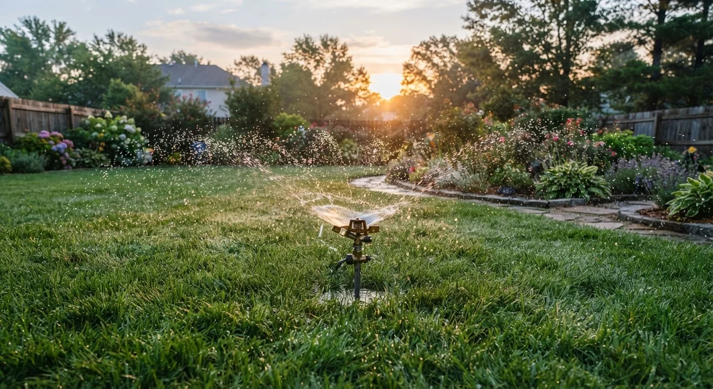 Watering Deeply and Infrequently: The Principle Behind Resilient Lawns