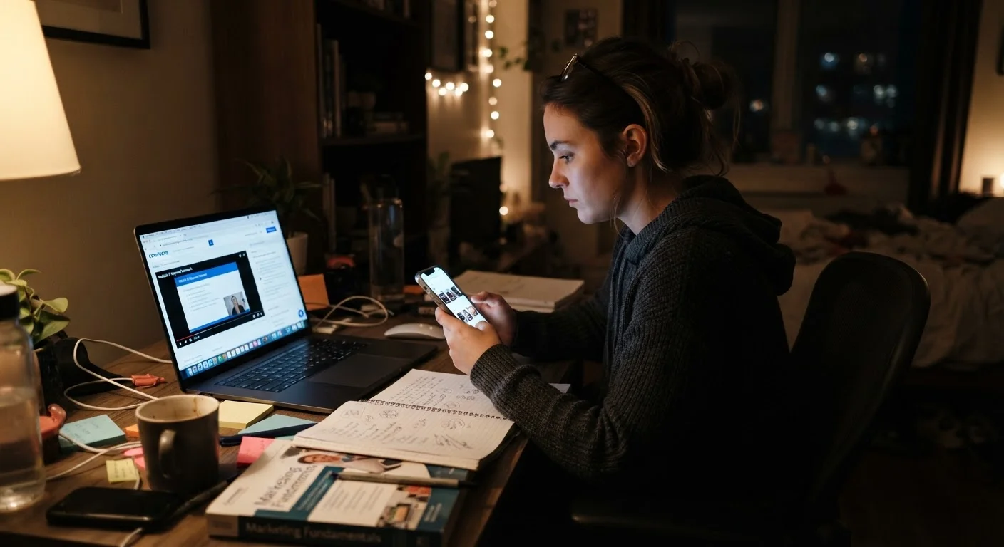 Ways Online Learners Undercut Their Own Progress Without Realizing It
