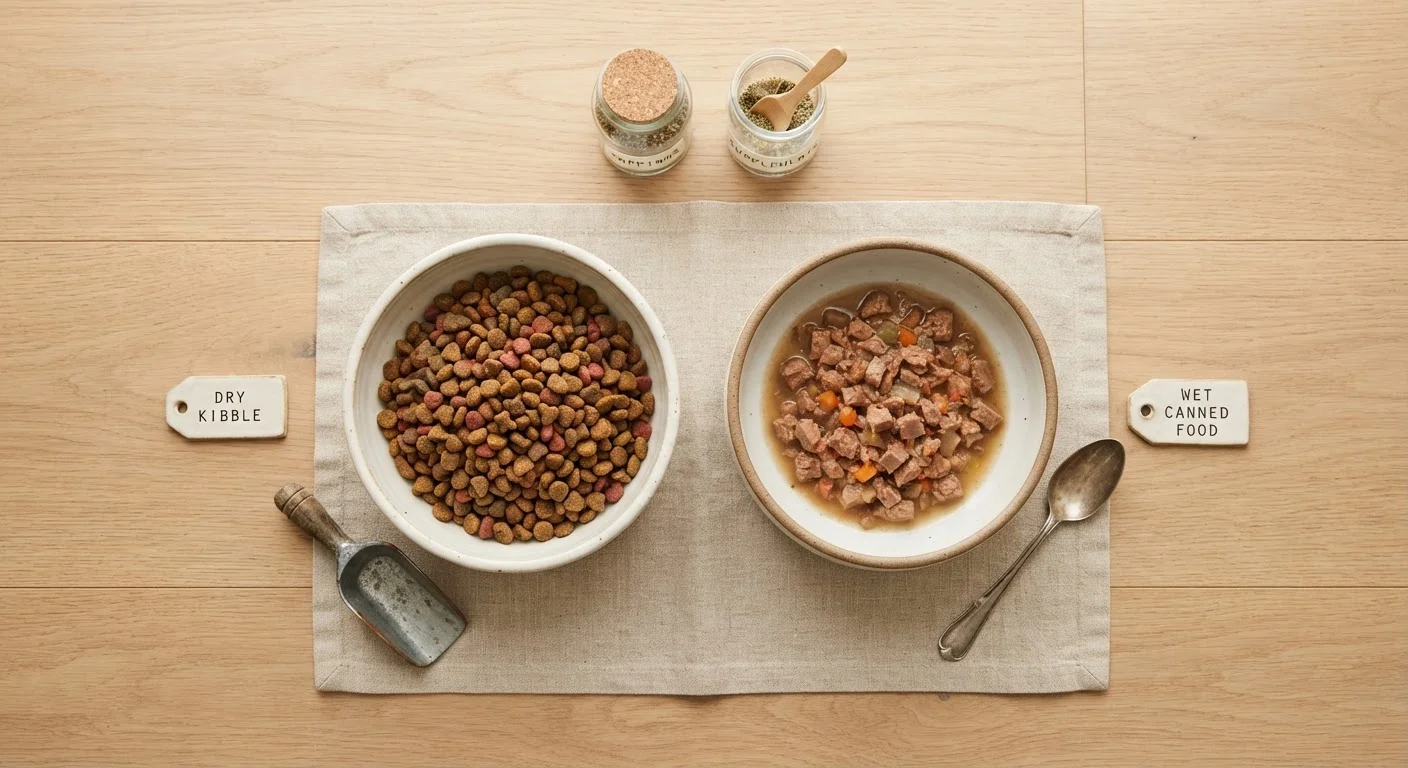Wet Food, Dry Food, or Both: What the Difference Means for Your Pet's Health